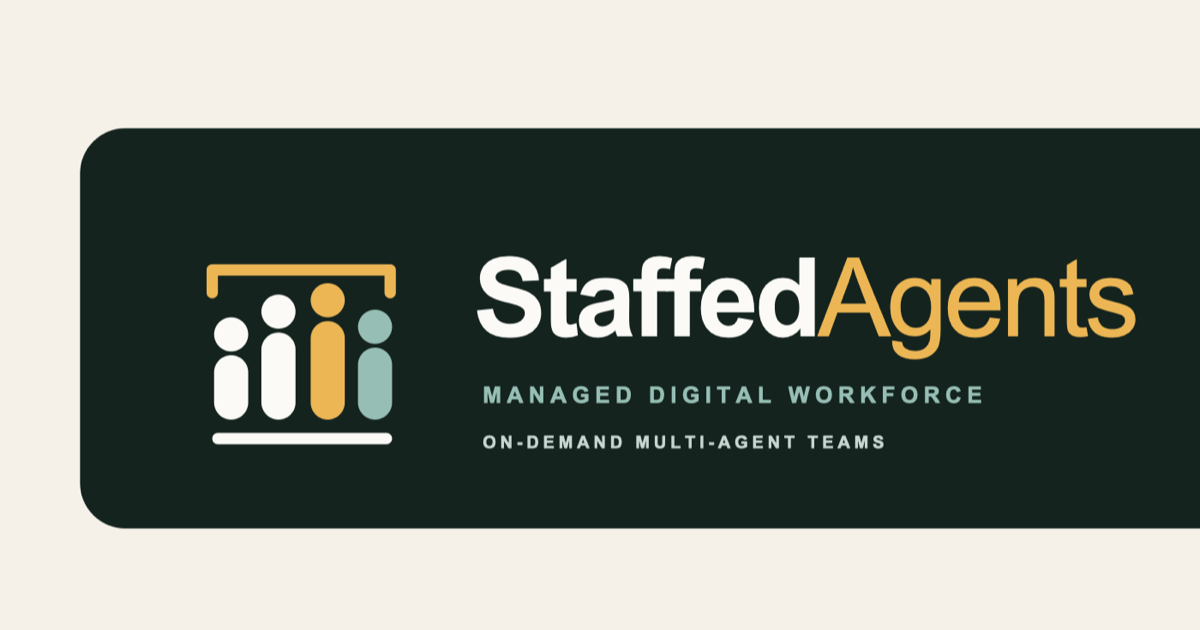 StaffedAgents company branding